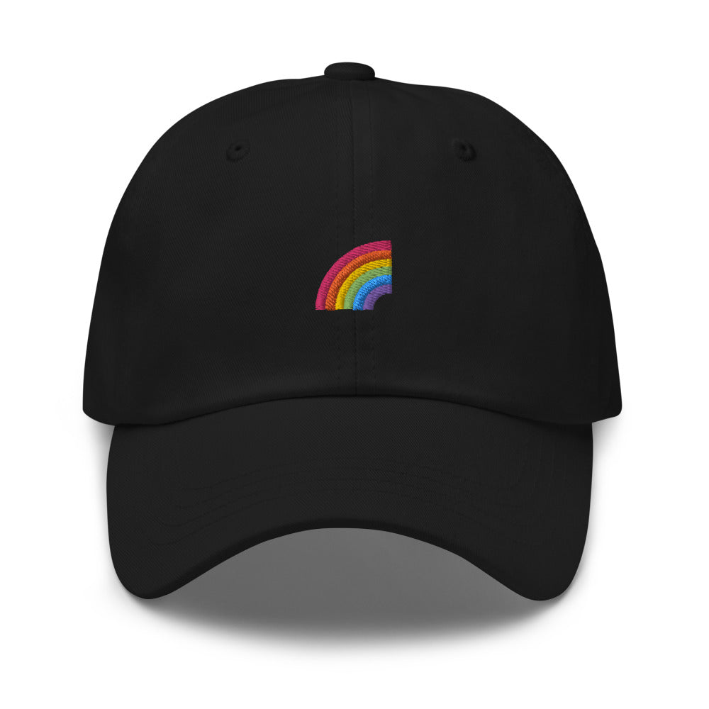 Rainbow Emoji Dad Hat