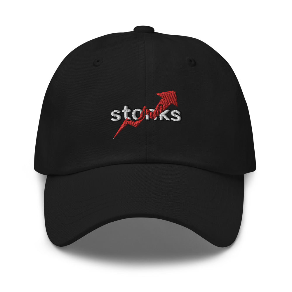 Stonks Meme Dad Hat