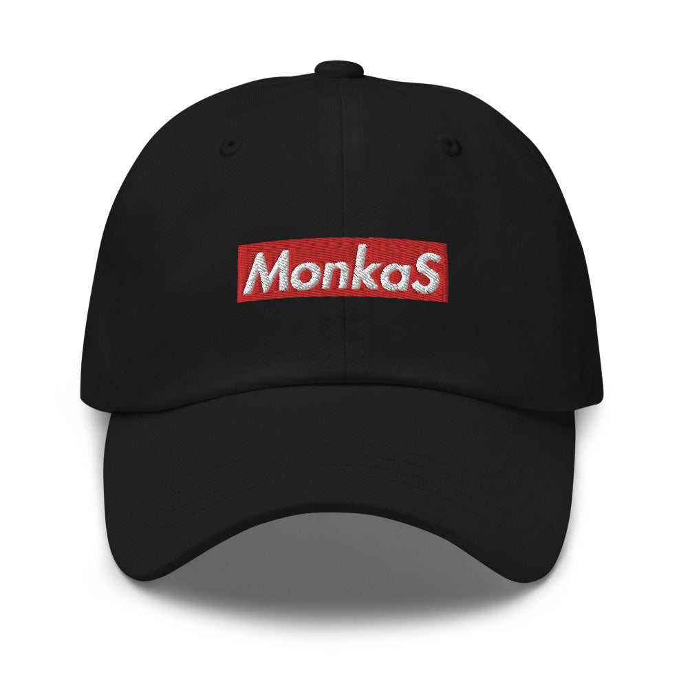 MonkaS Twitch Emote Dad Hat