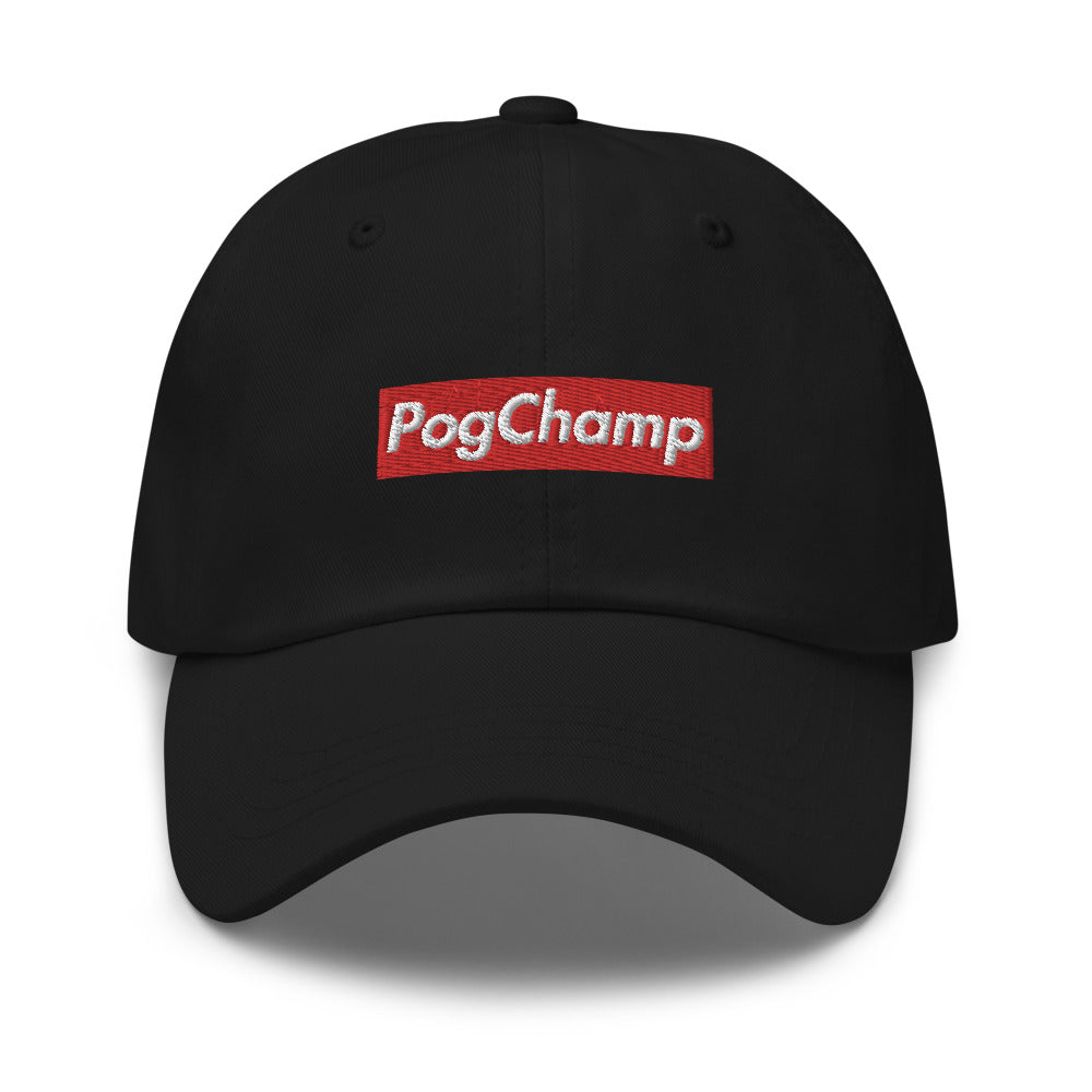 PogChamp Twitch Emote Dad Hat