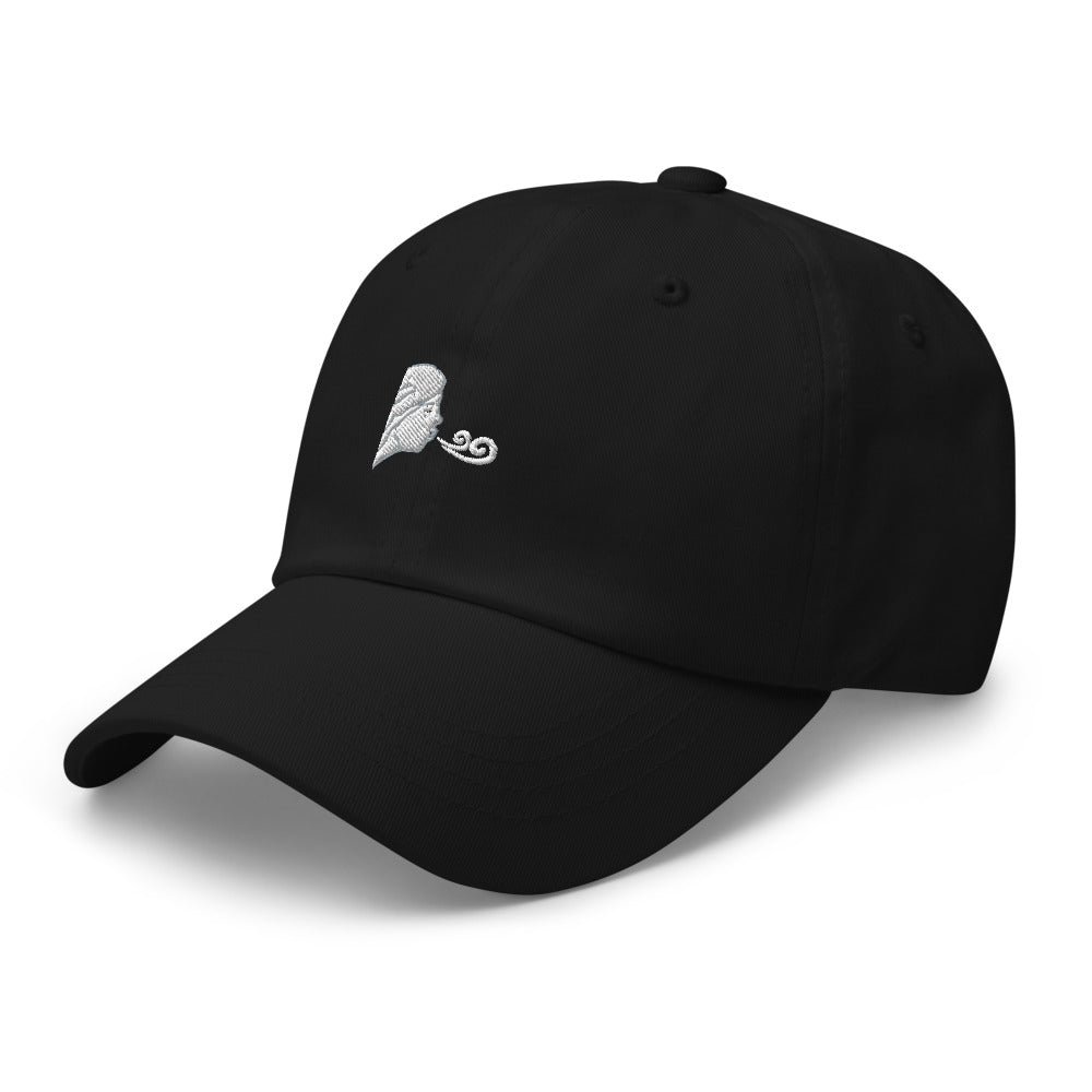 Wind Blowing Emoji Dad Hat