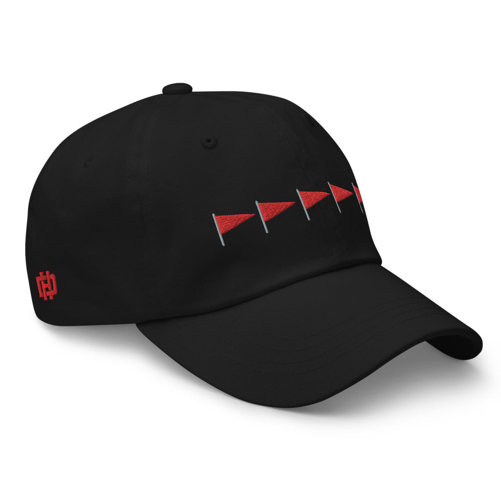 Red Flags Dad Hat