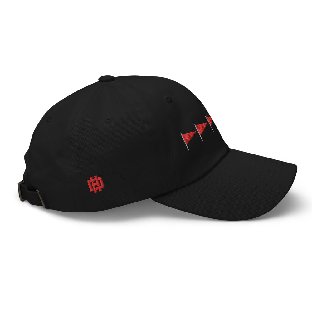 Red Flags Dad Hat
