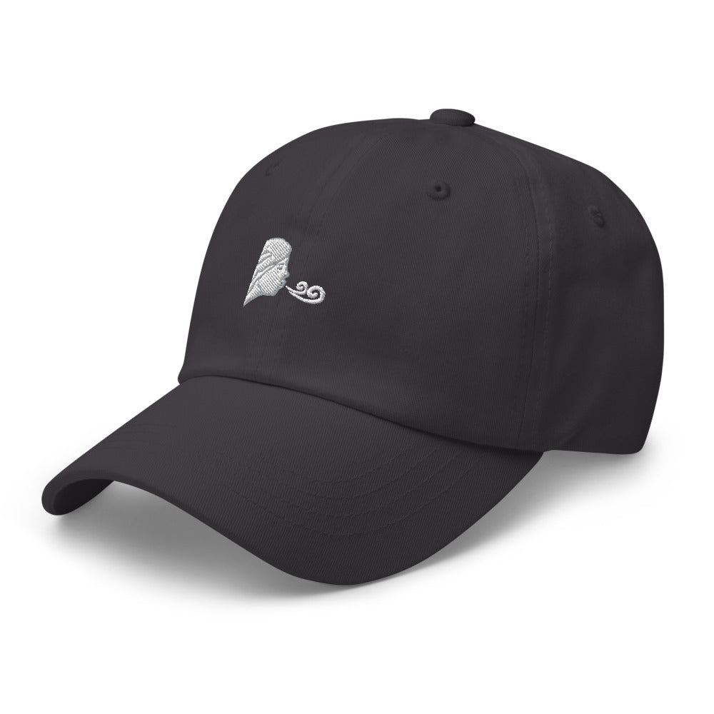 Wind Blowing Emoji Dad Hat