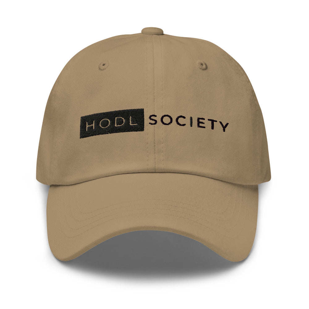 HODL Society Dad Hat