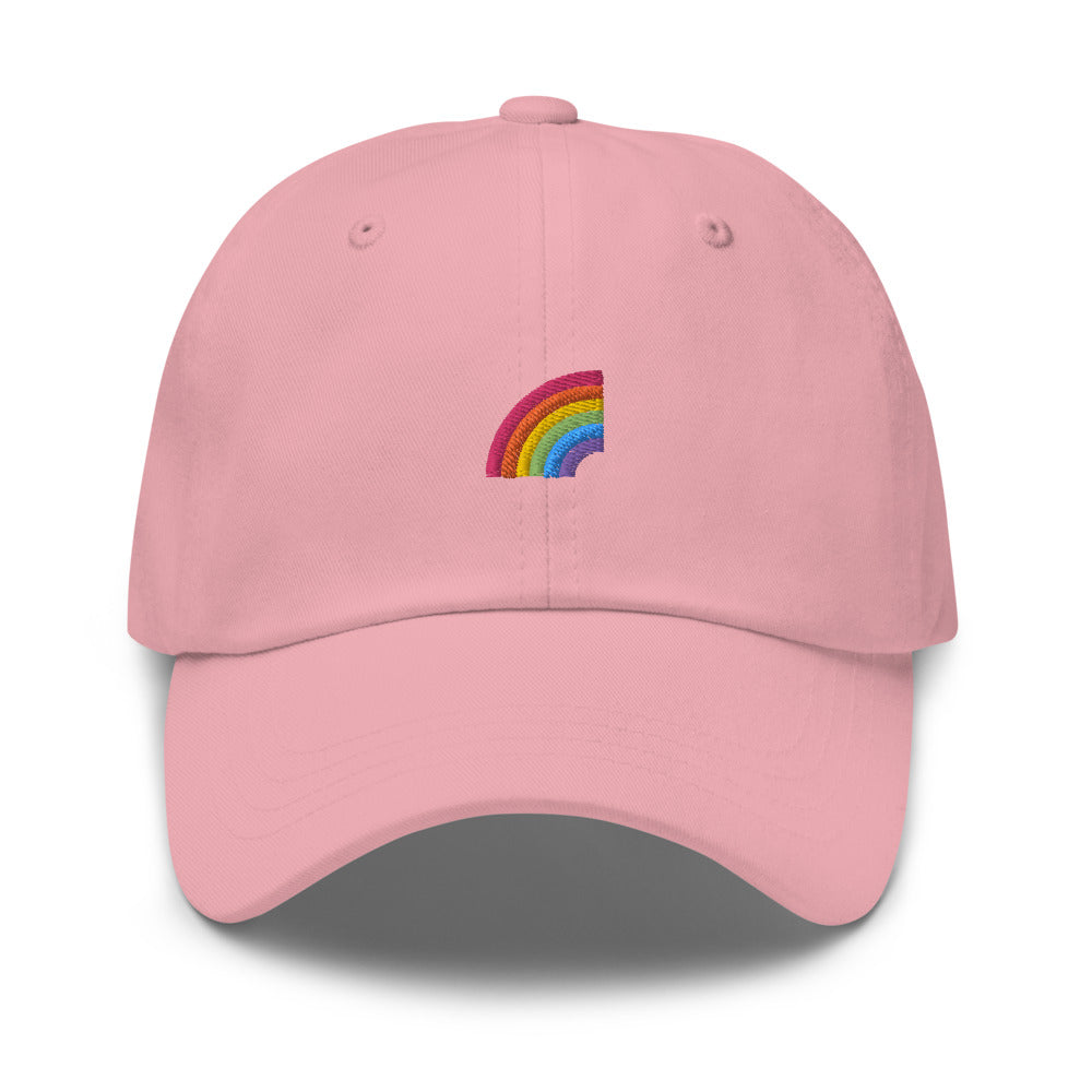 Rainbow Emoji Dad Hat