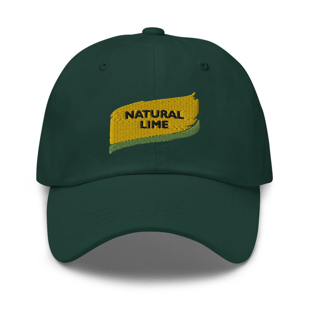 Natural Lime White Claw Seltzer Dad Hat