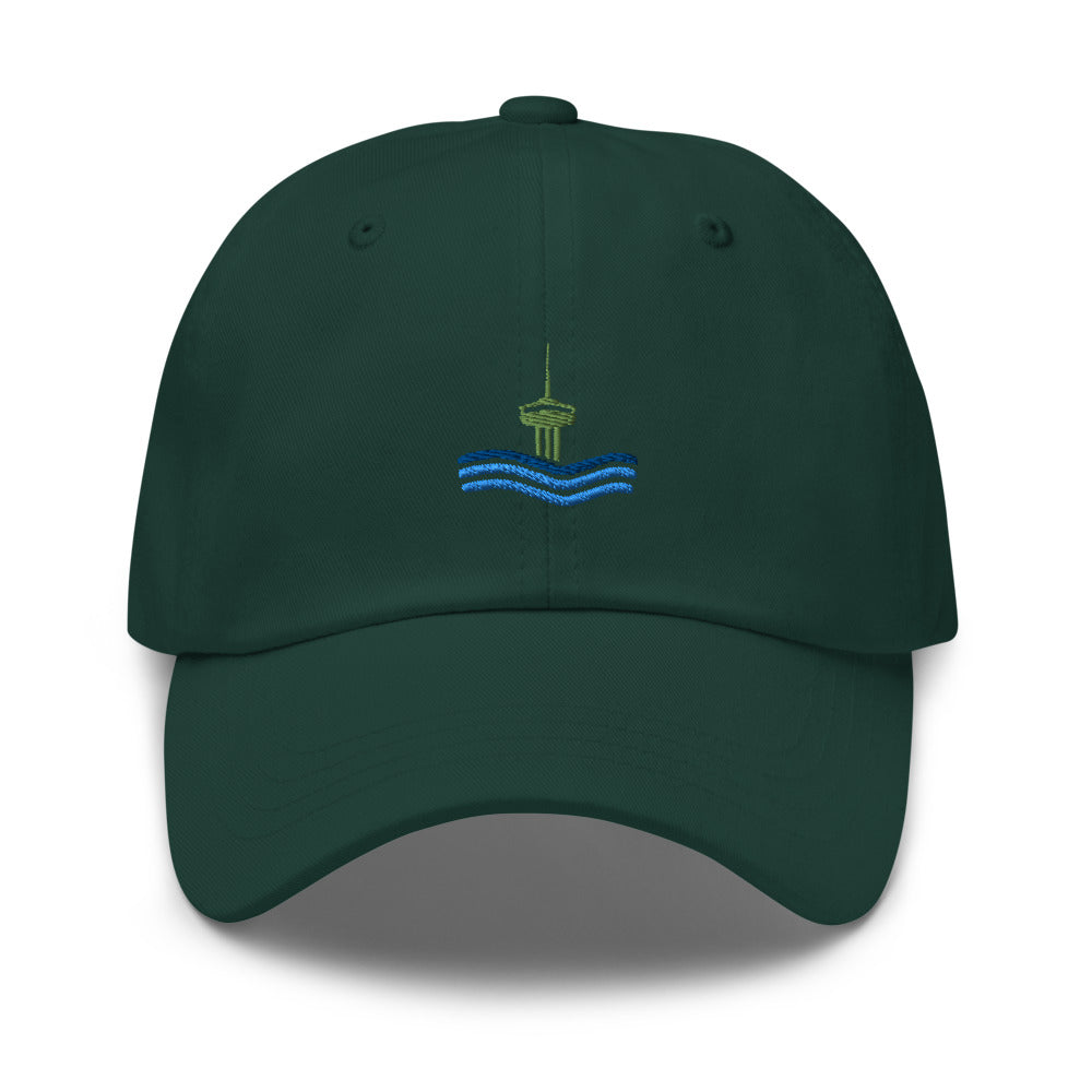 Seattle Sounders MLS Soccer The Needle Dad Hat
