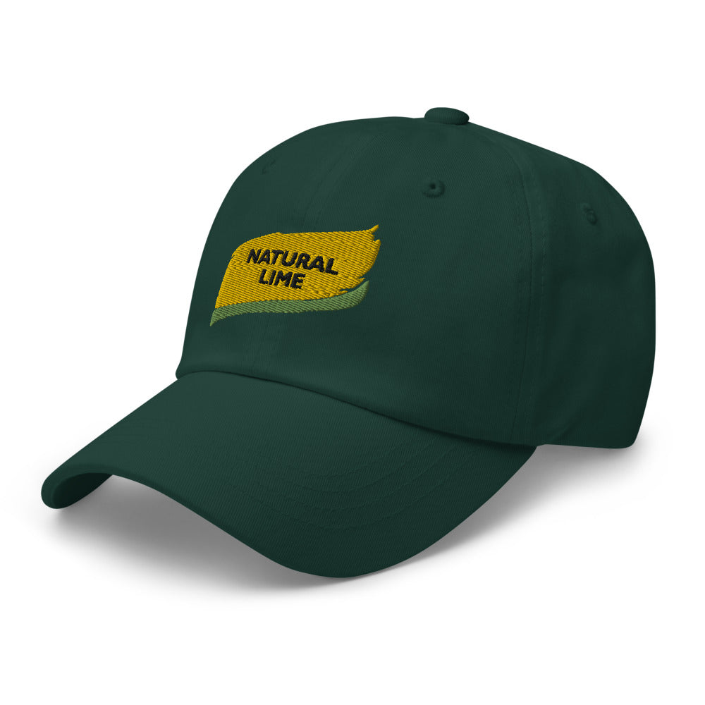 Natural Lime Seltzer Dad Hat