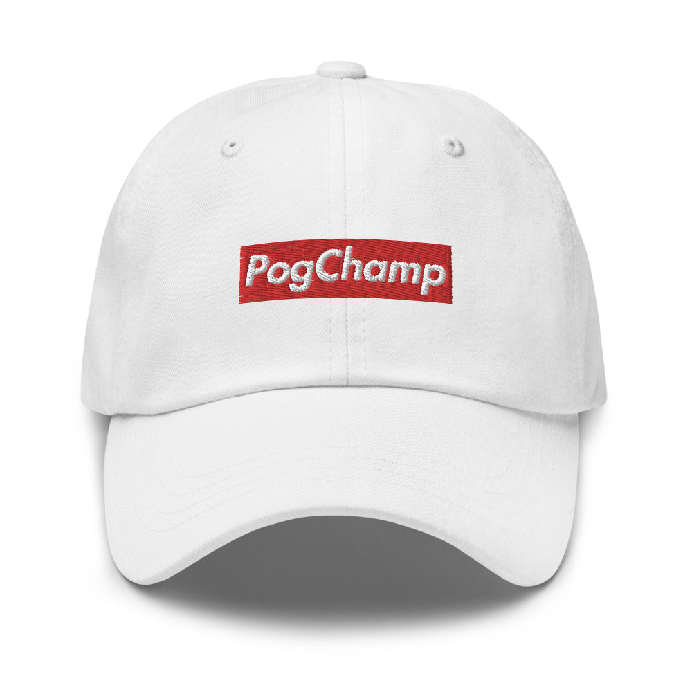 PogChamp Twitch Emote Dad Hat