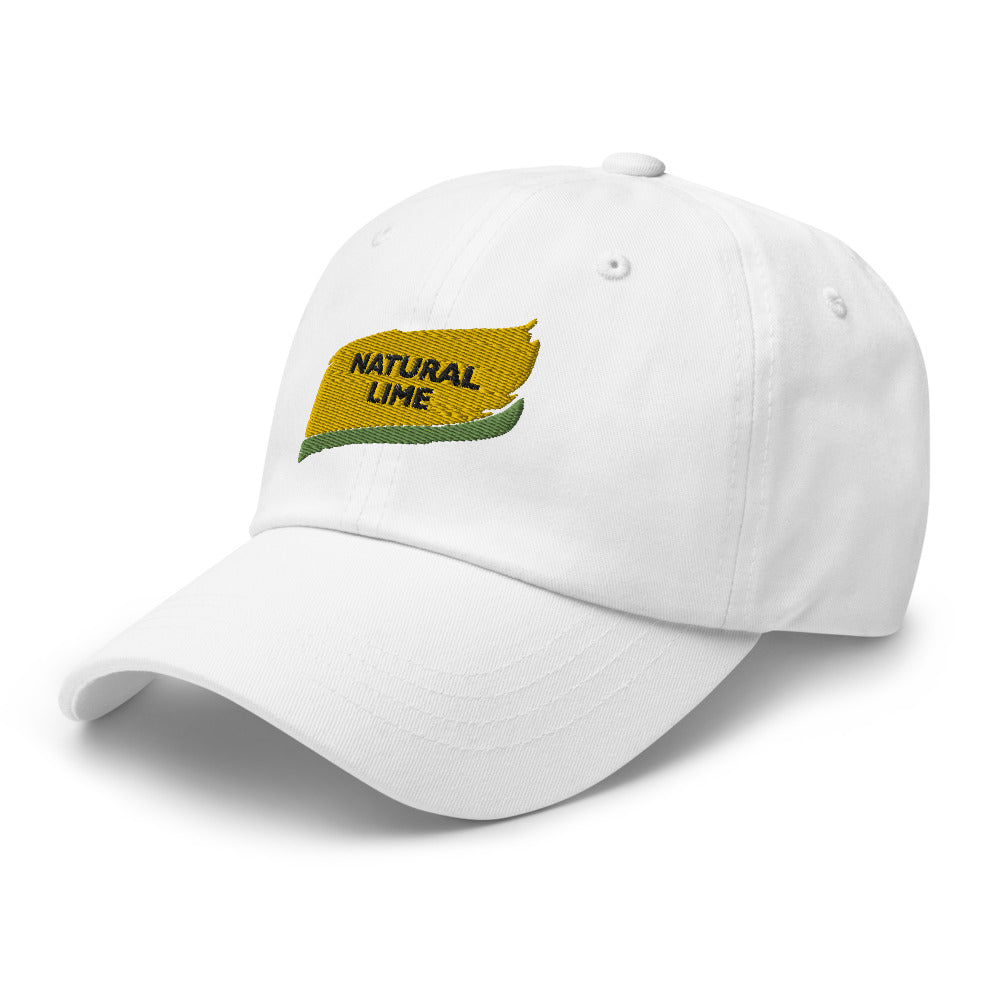 Natural Lime Seltzer Dad Hat