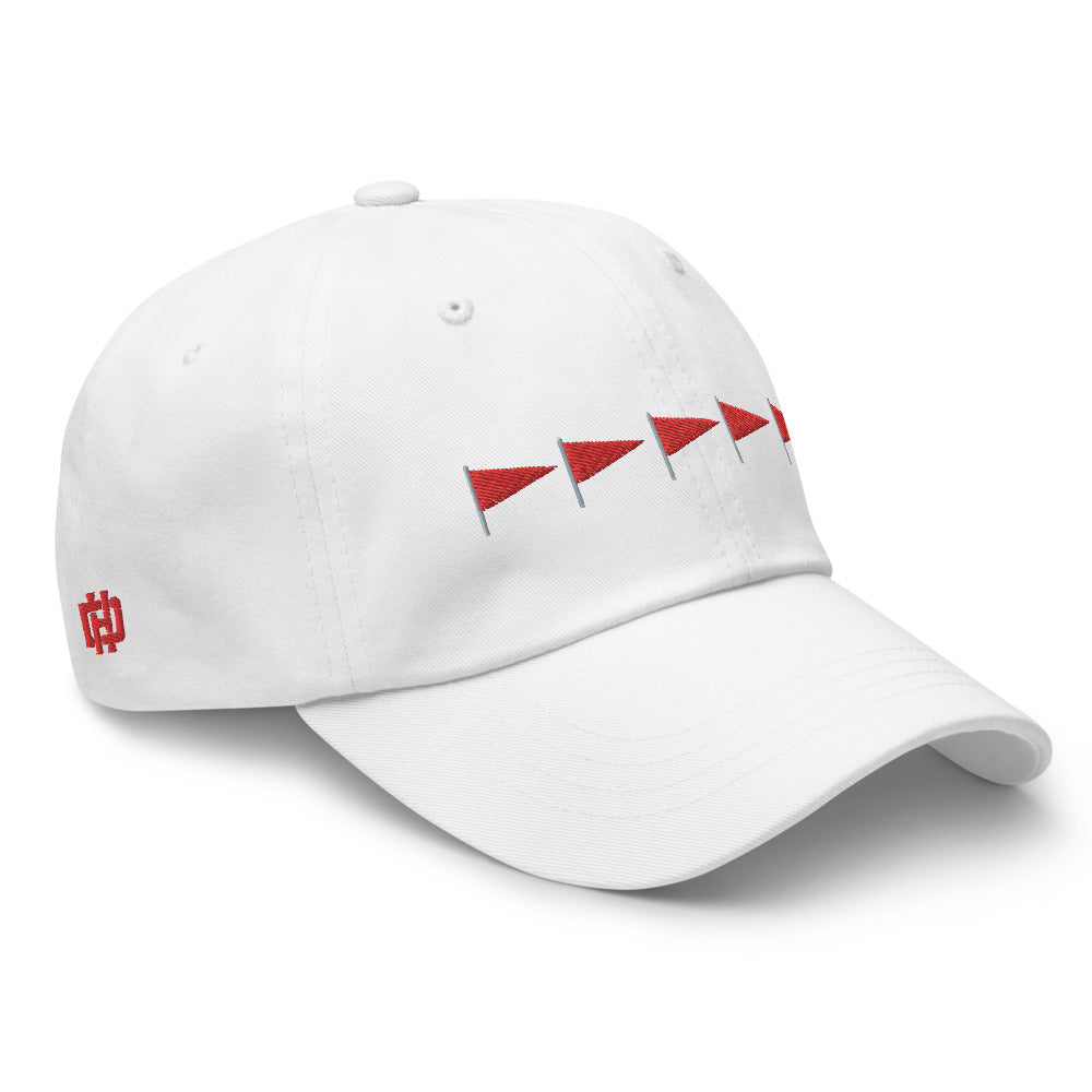 Red Flags Dad Hat