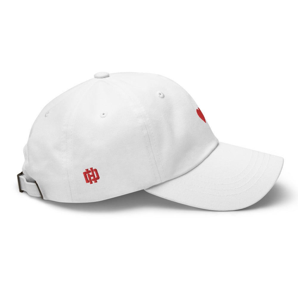 Red Heart Dad Hat