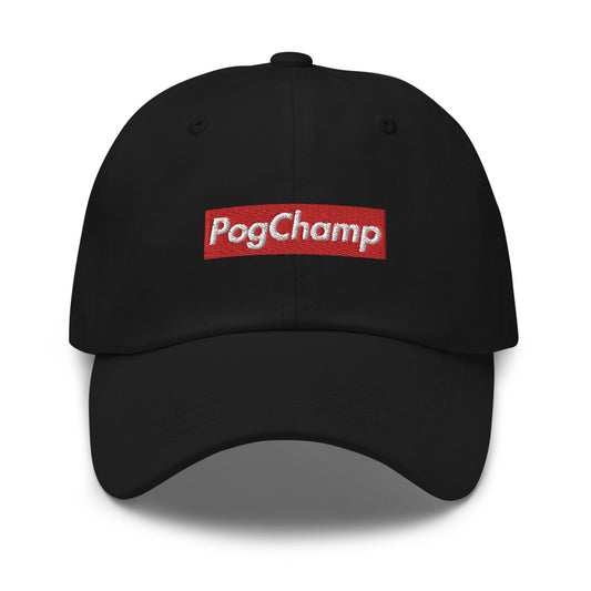 PogChamp Twitch Emote Dad Hat