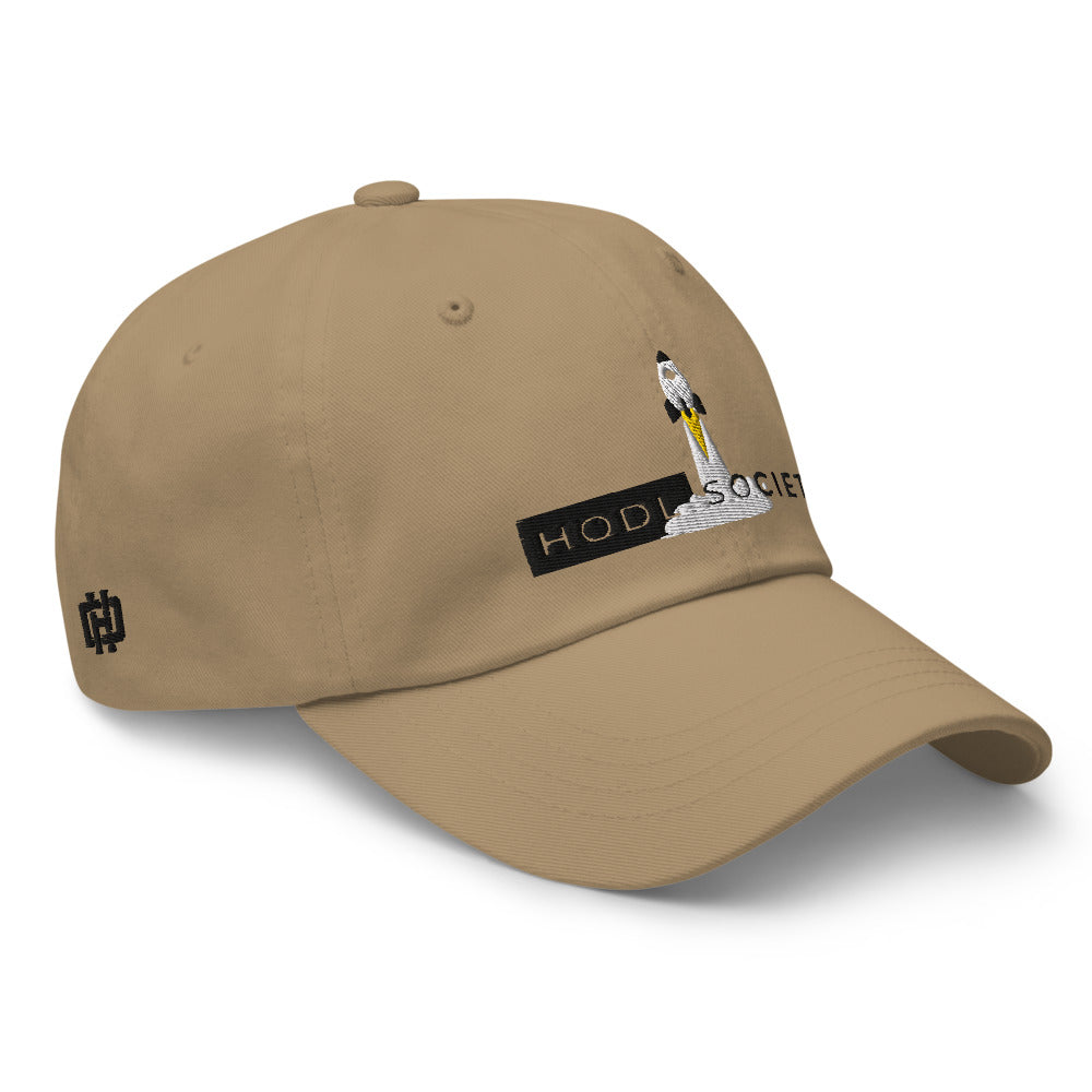 HODL Society To the Moon Dad Hat